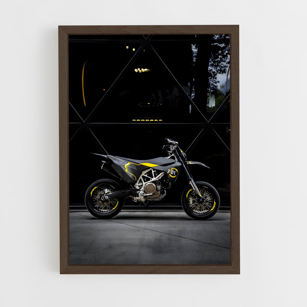 Poster supermoto incroyable – affiche Husqvarna (vue 5)